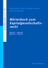 Buchcover Wörterbuch zum Kapitalgesellschaftsrecht