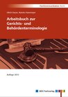 Buchcover Arbeitsbuch zur Gerichts- und Behördenterminologie
