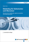 Buchcover Marketing für Dolmetscher und Übersetzer, 2., aktualisierte Auflage