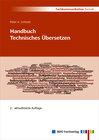 Buchcover Handbuch Technisches Übersetzen