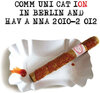 Buchcover Communication Berlin – Havanna 2010-2012.