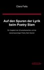 Buchcover Auf den Spuren der Lyrik beim Poetry Slam