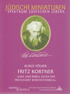 Buchcover Fritz Kortner