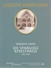 Buchcover Die Synagoge Rykestraße 1904-2004