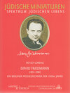 Buchcover David Friedmann (1893-1980)