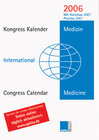 Buchcover Kongress Kalender Medizin International 2006