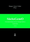 Buchcover SächsGemO – Gemeindeordnung für den Freistaat Sachsen