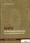 Buchcover Justiz im Nationalsozialismus im Landgerichtsbezirk Stade