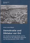 Buchcover Demokratie und Diktatur vor Ort