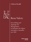 Buchcover Bene Valete