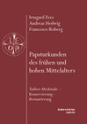 Buchcover Papsturkunden des frühen und hohen Mittelalters