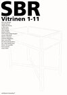 Buchcover SBR Vitrinen 1-11