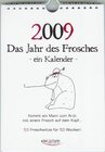 Buchcover Das Jahr des Frosches 2009
