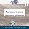 Buchcover «Ahriman» kommt!