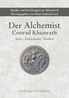 Buchcover Der Alchemist Conrad Khunrath