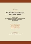 Buchcover Die drei Briefsammlungen des Paulus Niavis / Edition und Übersetzung