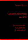 Buchcover Geistige Erneuerung der SPD