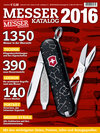 Buchcover Messer Katalog 2016