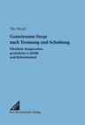 Buchcover Gemeinsame Sorge nach Trennung und Scheidung