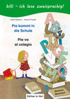 Buchcover Pia kommt in die Schule / Pia va al colegio