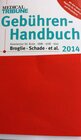Buchcover Gebühren-Handbuch 2014