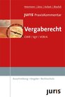 Buchcover juris PraxisKommentar Vergaberecht