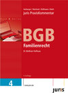 Buchcover juris Praxiskommentar BGB Gesamtausgabe / Familienrecht