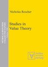 Buchcover Nicholas Rescher Collected Papers. Gesamtausgabe in 14 Bänden / Studies in Value Theory
