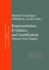 Buchcover Representation, Evidence, and Justification