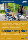 Buchcover Berliner Ratgeber für Menschen mit Behinderungen