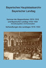 Buchcover Bayerisches Hauptstaatsarchiv. Bayerischer Landtag. KdA und BayLandtag: Verwaltungsakten, Archivariatsakten. - Verhandlu
