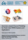 Buchcover Geometry-based Channel Modeling for Multi-User MIMO Systems and Applications