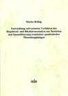 Buchcover Entwicklung zeitvarianter Verfahren der Bispektral- und Bikohärenzanalyse zur Detektion und Quantifizierung transienter 