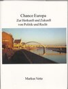 Buchcover Chance Europa