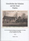 Buchcover Geschichte der Schulen auf der Insel Töplitz Teil I