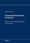 Buchcover Erziehungswissenschaft im Kontext