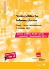 Buchcover Sozialpolitische Informationen 1. Halbjahr 2011