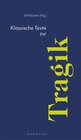 Buchcover Klassische Texte zur Tragik