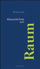 Buchcover Klassische Texte zum Raum