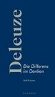 Buchcover Deleuze – Die Differenz im Denken
