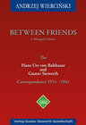 Buchcover Between Friends - a bilingual Edition
