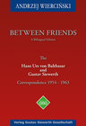 Buchcover Between Friends - a bilingual Edition