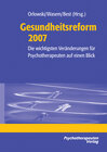 Buchcover Gesundheitsreform 2007 (GKV-WSG)