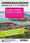 Buchcover GLOBAL DENKEN - REGIONAL HANDELN