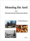 Buchcover Monolog für Axel