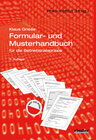 Buchcover Formular- und Musterhandbuch für die Betriebsratspraxis