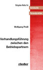 Buchcover Verhandlungsführung zwischen den Betriebspartnern