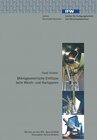 Buchcover Mikrogeometrische Einflüsse beim Weich- und Hartspanen