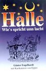 Buchcover Halle wie`s spricht unn lacht