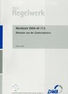 Buchcover Merkblatt DWA-M 713 Abwasser aus der Zuckerindustrie